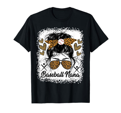 Baseball Nana Baseball Player Sports T-Shirt - Graphic Print Unisex - T-Shirt, Sweatshirt, Hoodie