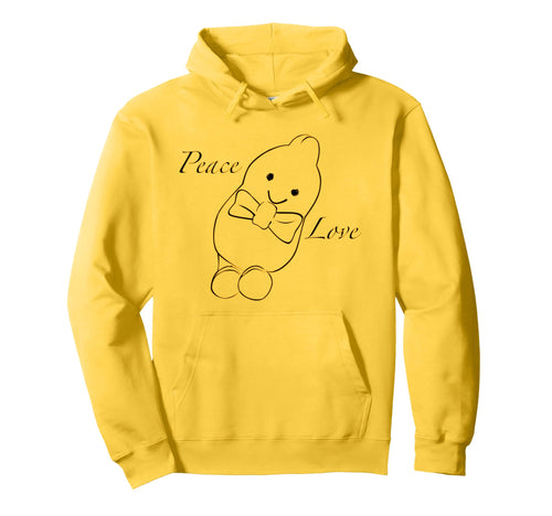 Peace Love Peanut Hoodie - Aesthetic Graphic Unisex - T-Shirt, Sweatshirt, Hoodie