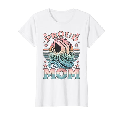 Proud Mom Transgener Lgbtq Rainbow T-Shirt - Fun Novelty Design for Adults - T-Shirt, Sweatshirt, Hoodie