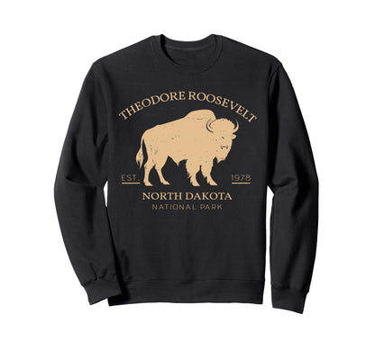 Us Theodore Roosevelt National Park Sweatshirt - Unique Graphic for Adults - T-Shirt, Sweatshirt, Hoodie