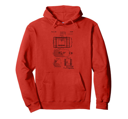 Camera Photographic Patent 1934 Drawing Hoodie - Graphic Print for Adults - T-Shirt, Sweatshirt, Hoodie