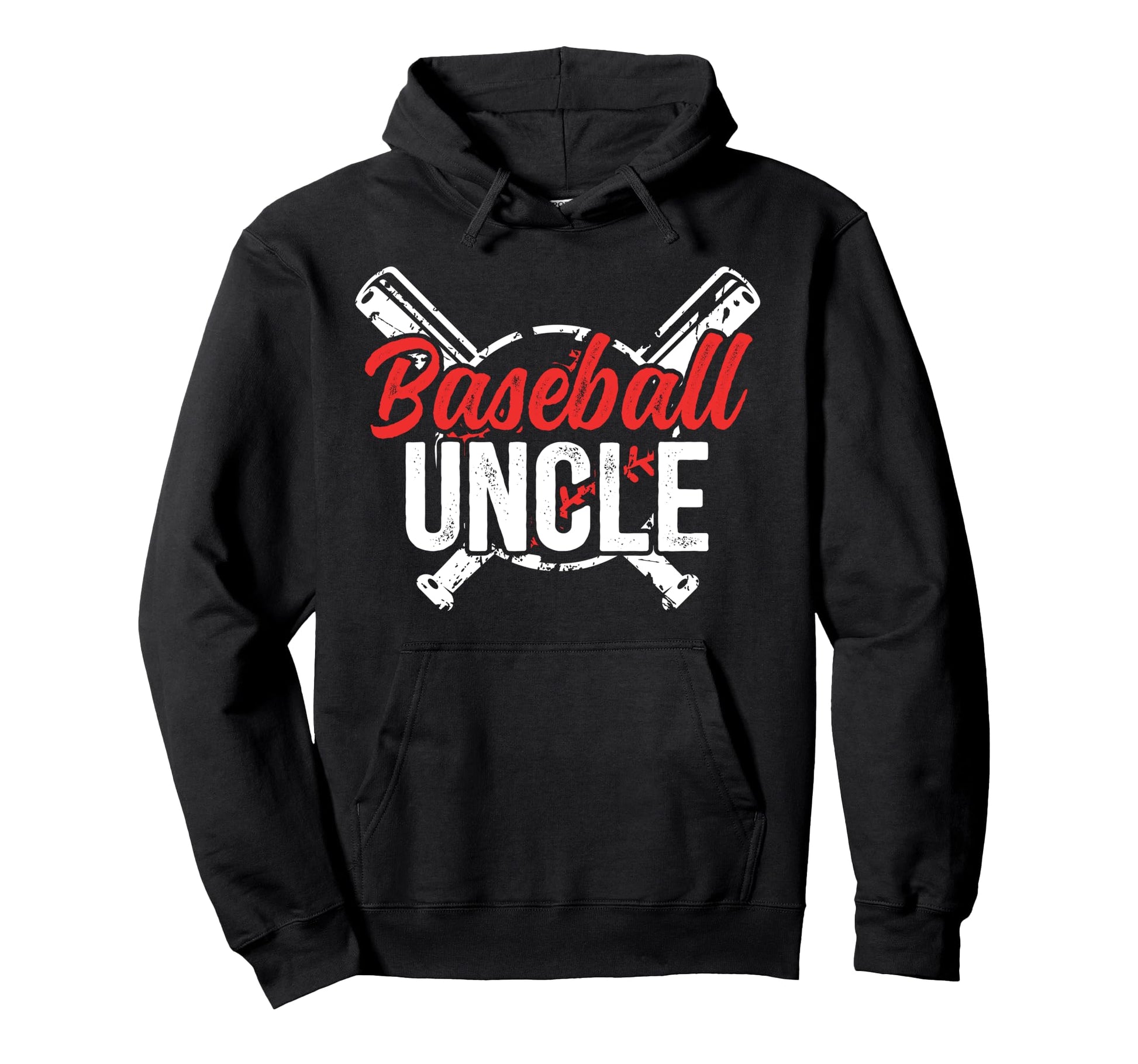 Best Baseball Uncle Baseball Player Uncle Hoodie - Graphic Print for Adults - T-Shirt, Sweatshirt, Hoodie