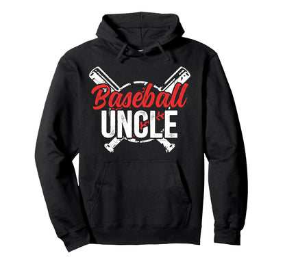 Best Baseball Uncle Baseball Player Uncle Hoodie - Graphic Print for Adults - T-Shirt, Sweatshirt, Hoodie