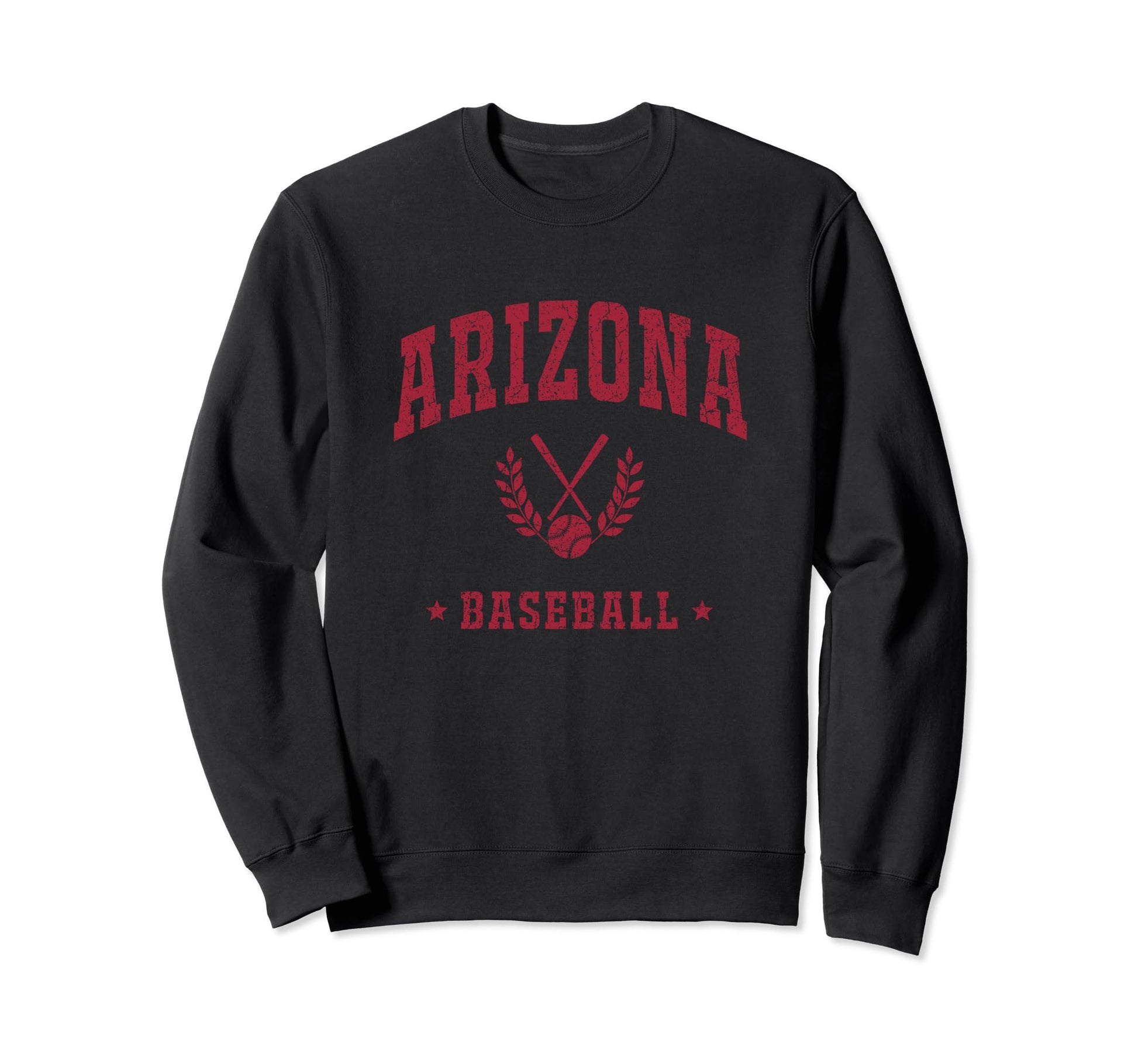 Arizona Baseball Varsity Baseball Sweatshirt - Novelty Apparel Unisex - T-Shirt, Sweatshirt, Hoodie
