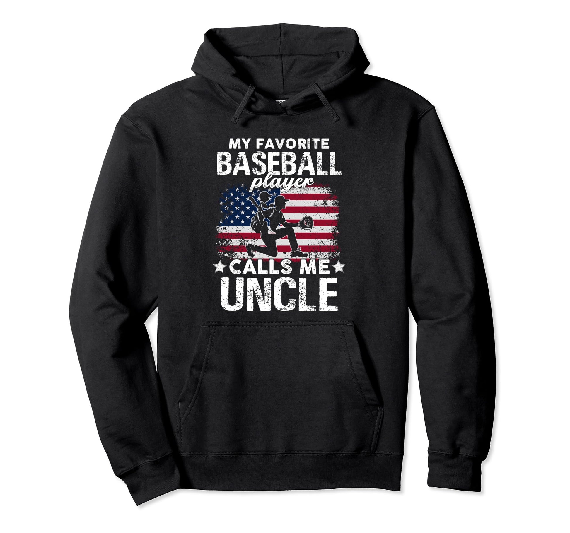 My Favorite Baseball Player Calls Me Hoodie - Custom Art Print for Adults - T-Shirt, Sweatshirt, Hoodie