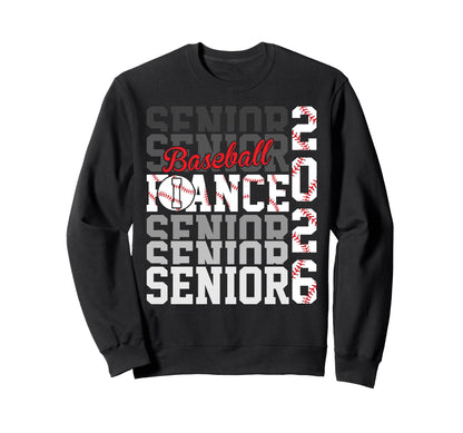 2026 Baseball Senior Fiance Sweatshirt - Aesthetic Graphic Unisex - T-Shirt, Sweatshirt, Hoodie