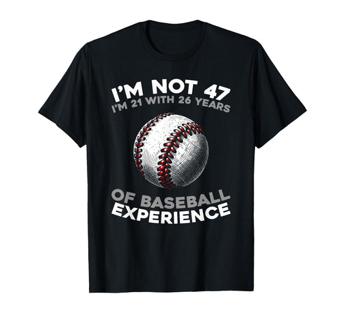 47Th Birthday Baseballer Player Team T-Shirt - Streetwear Style Unisex - T-Shirt, Sweatshirt, Hoodie