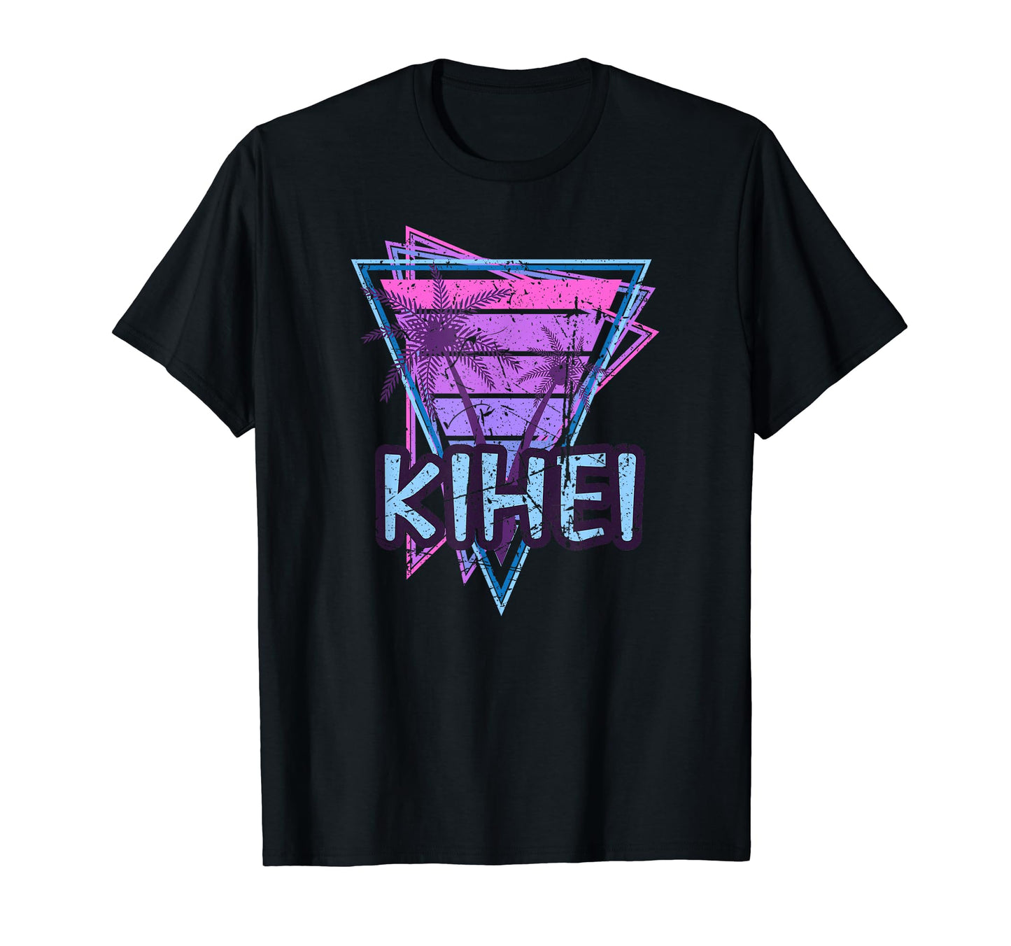 Kihei Vacation Vaporwave Aesthetic T-Shirt - Graphic Print Men Women - T-Shirt, Sweatshirt, Hoodie