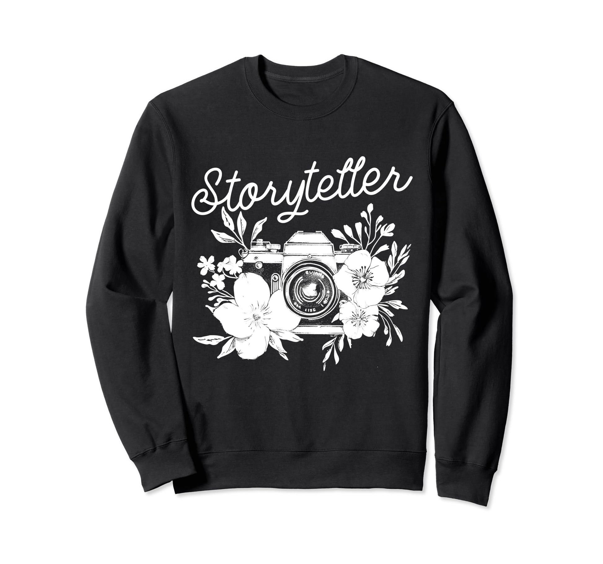 Photographer Storyteller Camera Sweatshirt - Novelty Apparel Men Women - T-Shirt, Sweatshirt, Hoodie