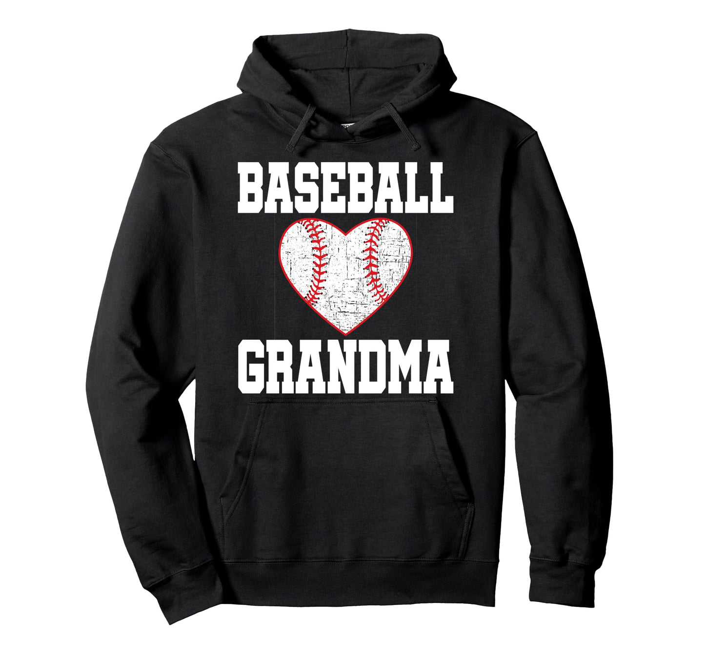 Baseball Grandma Hoodie - Custom Art Print Unisex - T-Shirt, Sweatshirt, Hoodie