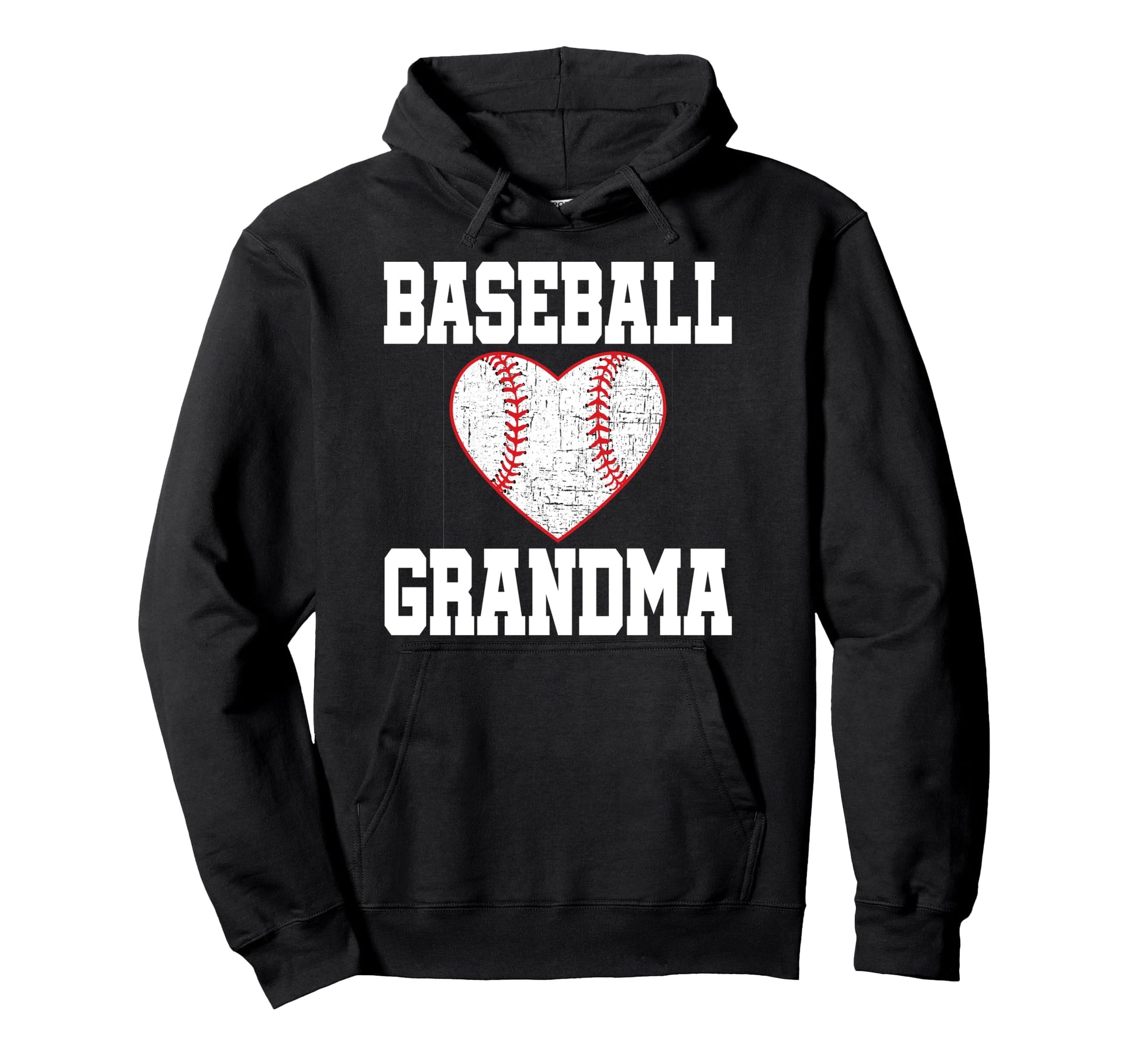 Baseball Grandma Hoodie - Custom Art Print Unisex - T-Shirt, Sweatshirt, Hoodie