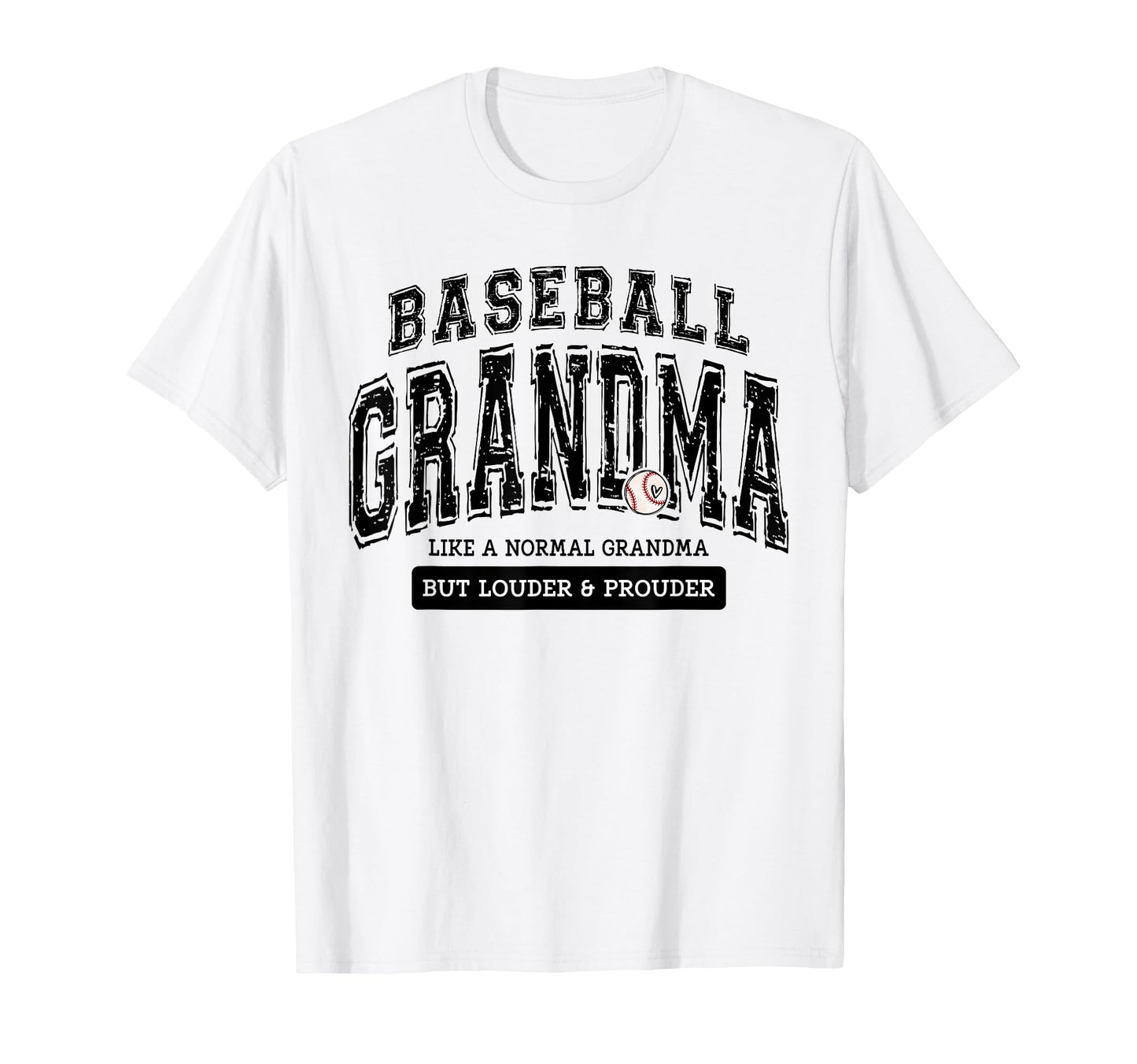 Baseball Grandma Matching Loud Proud T-Shirt - Novelty Apparel Unisex - T-Shirt, Sweatshirt, Hoodie