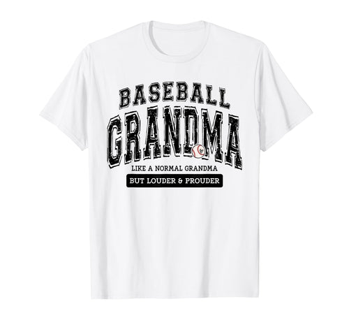 Baseball Grandma Matching Loud Proud T-Shirt - Novelty Apparel Unisex - T-Shirt, Sweatshirt, Hoodie