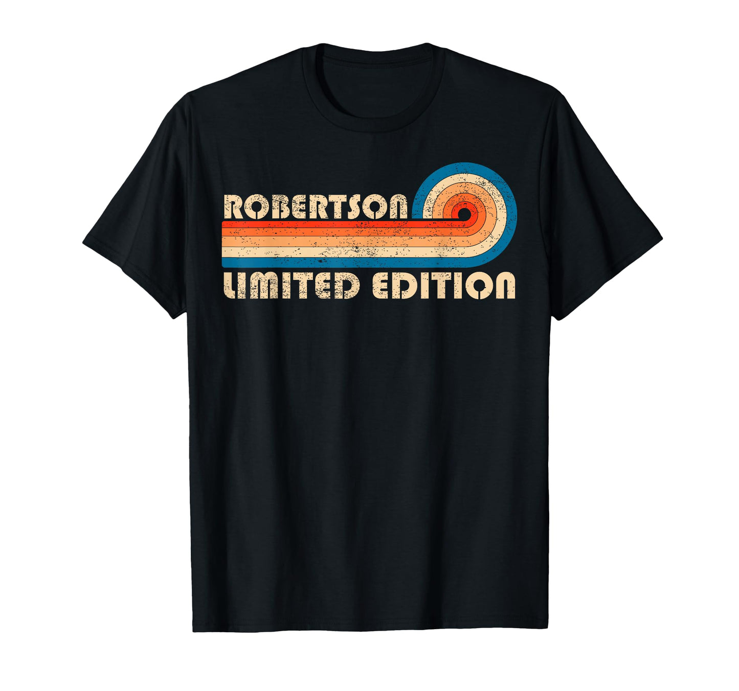 Robertson 70S 80S Sunset Stripe T-Shirt - Streetwear Style for Adults - T-Shirt, Sweatshirt, Hoodie
