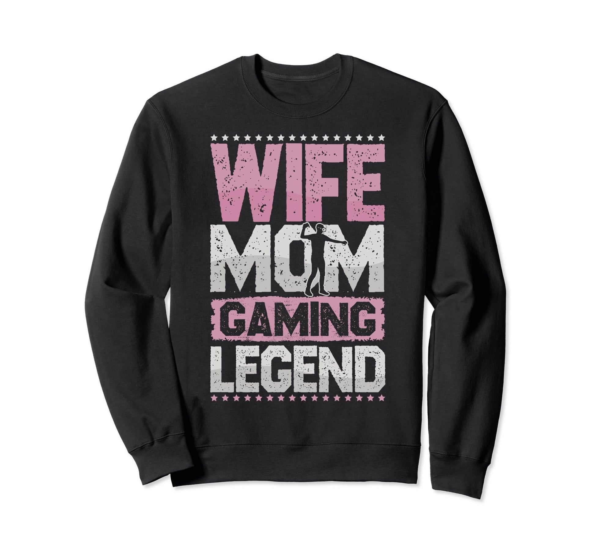Gaming Legend Videogames Ladies Gaming Sweatshirt - Graphic Print Men Women - T-Shirt, Sweatshirt, Hoodie