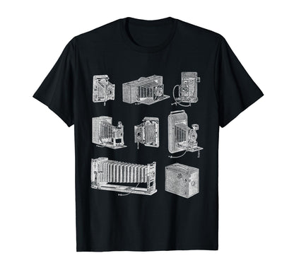 Large Format Camera Photography T-Shirt - Casual Everyday Wear Men Women - T-Shirt, Sweatshirt, Hoodie