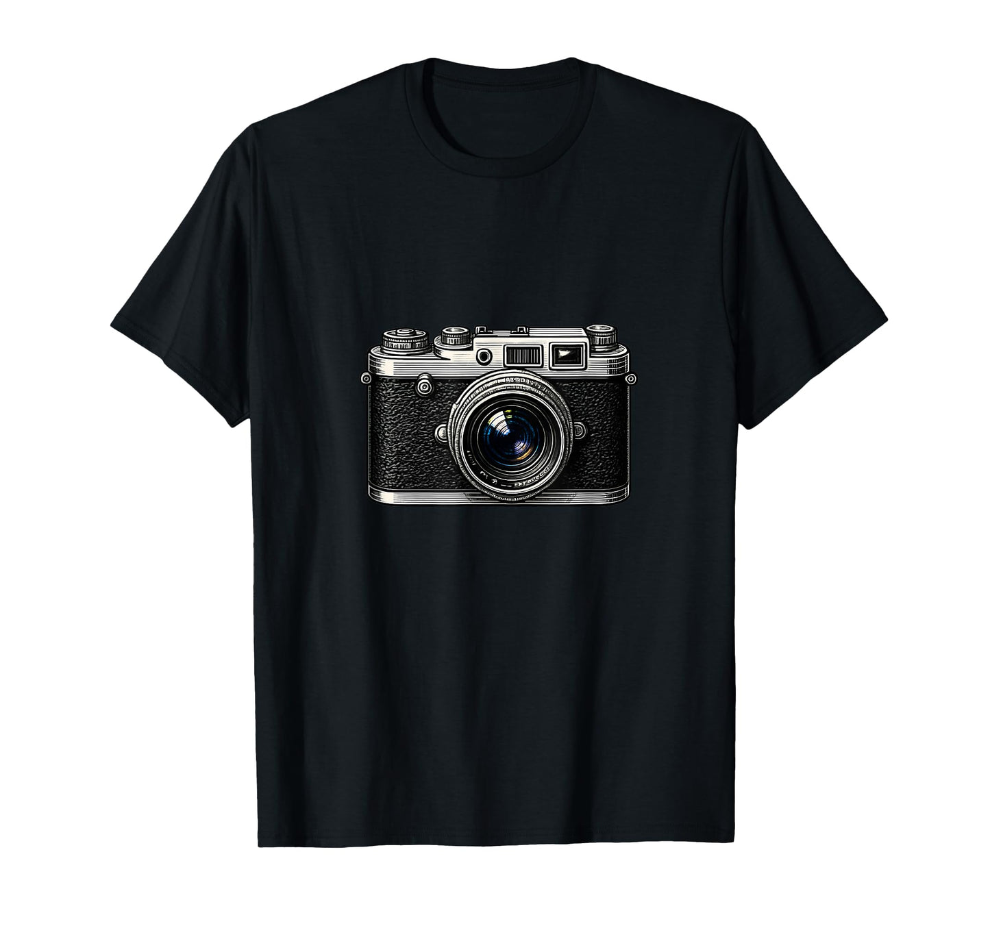 Rangefinder Camera Analog Film Art T-Shirt - Novelty Apparel for Adults - T-Shirt, Sweatshirt, Hoodie