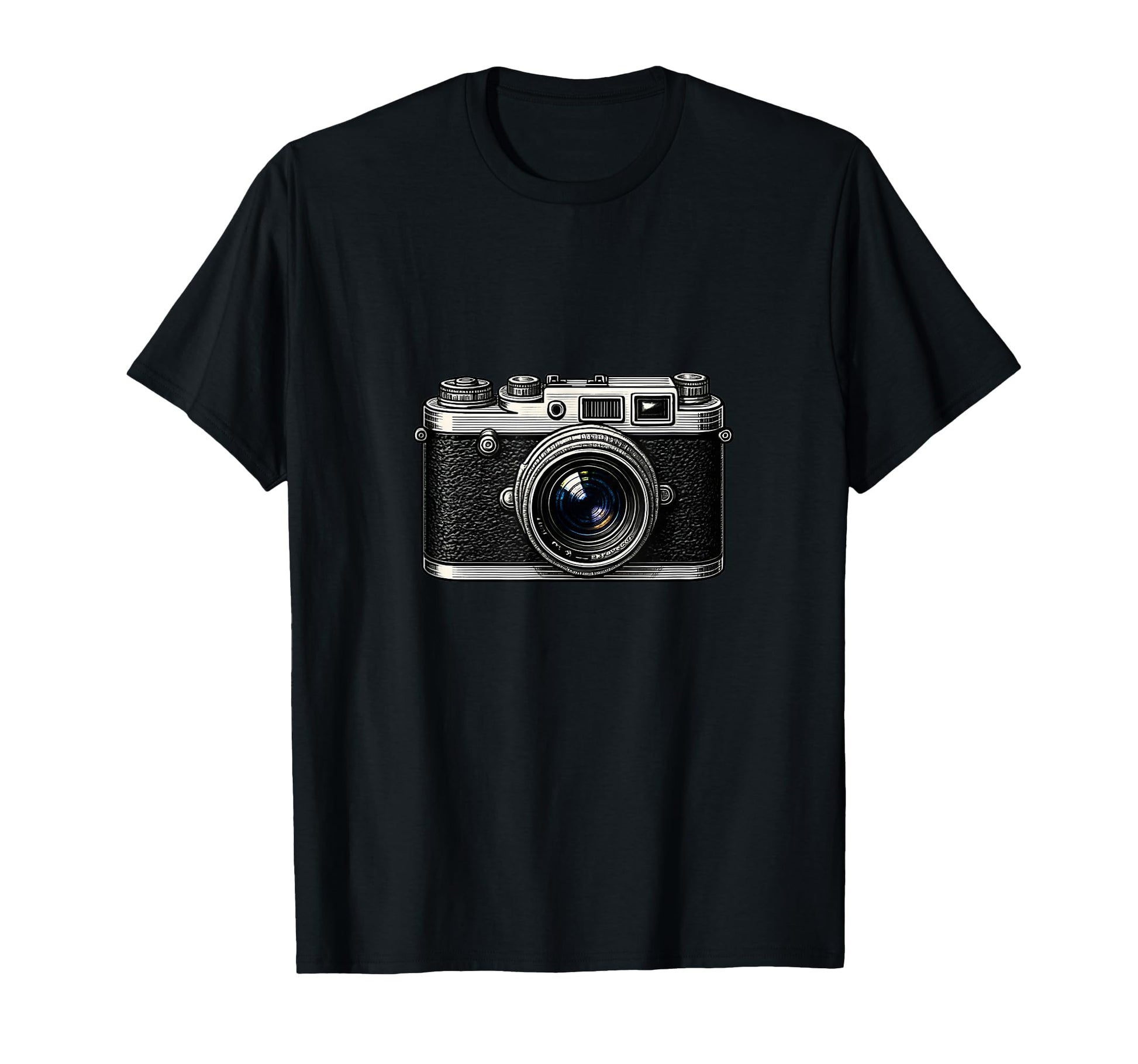 Rangefinder Camera Analog Film Art T-Shirt - Novelty Apparel for Adults - T-Shirt, Sweatshirt, Hoodie