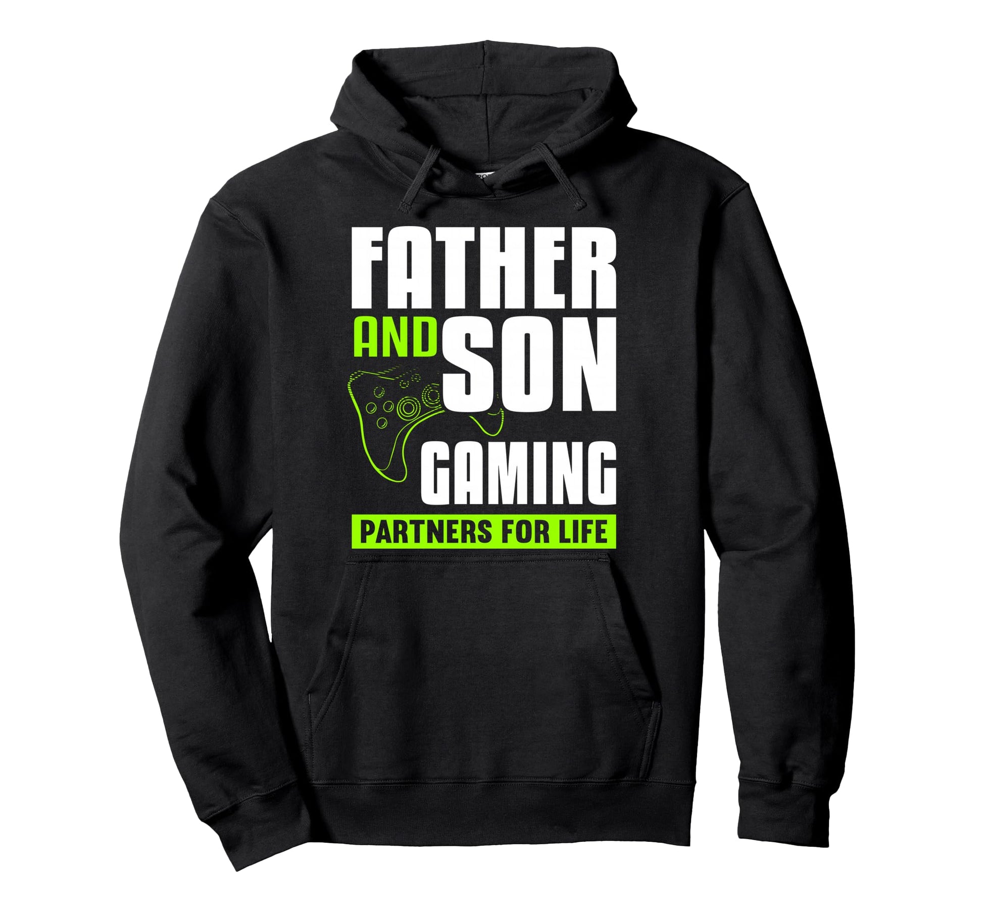 Father And Son Gaming Partners Life Hoodie - Novelty Apparel Men Women - T-Shirt, Sweatshirt, Hoodie