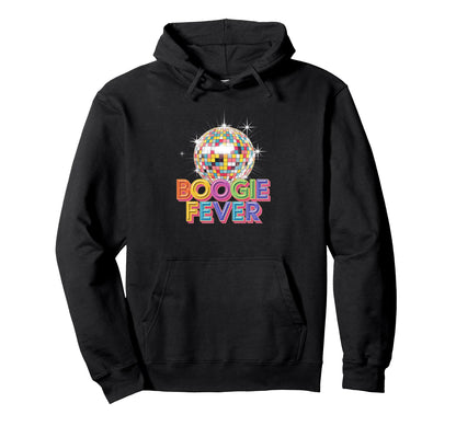Disco Ball Boogie Fever Discoball Party Hoodie - Novelty Apparel for Adults - T-Shirt, Sweatshirt, Hoodie