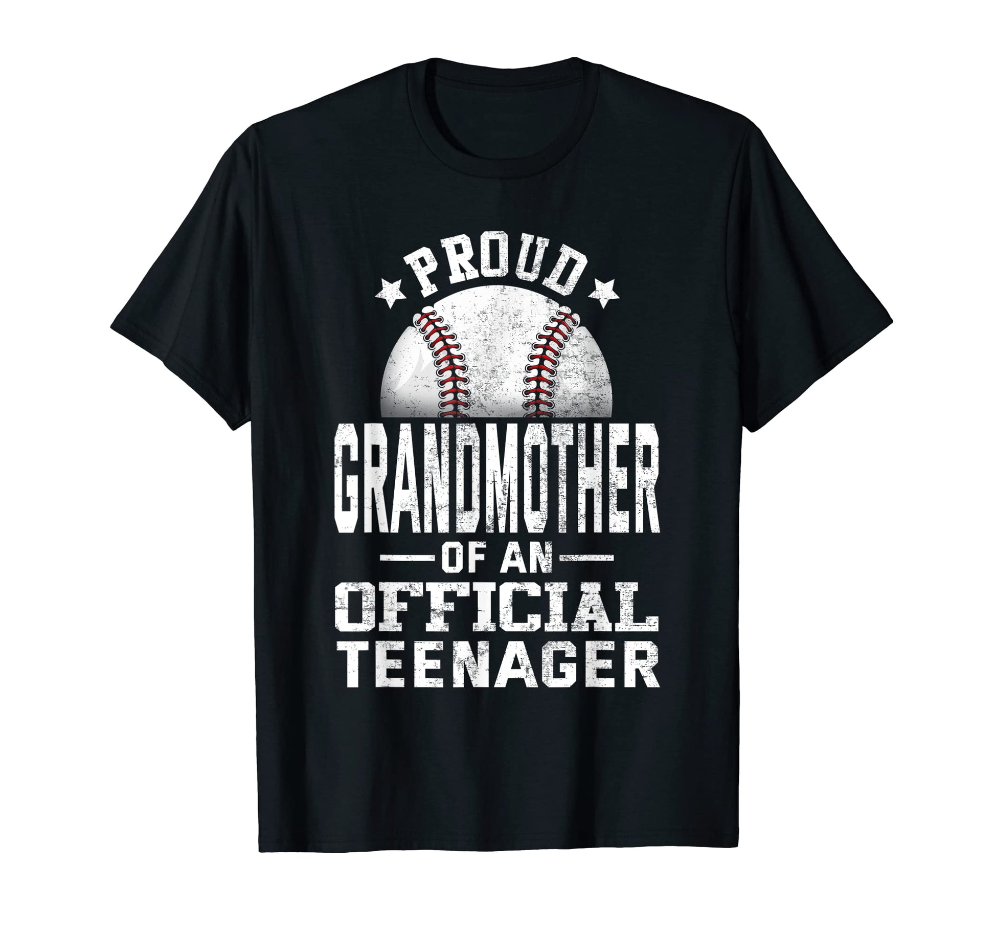 Proud Baseball Grandmother Teenager T-Shirt - Novelty Apparel for Adults - T-Shirt, Sweatshirt, Hoodie
