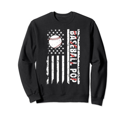 Baseball Pop Baseball Player Pop Us Sweatshirt - Novelty Apparel Men Women - T-Shirt, Sweatshirt, Hoodie