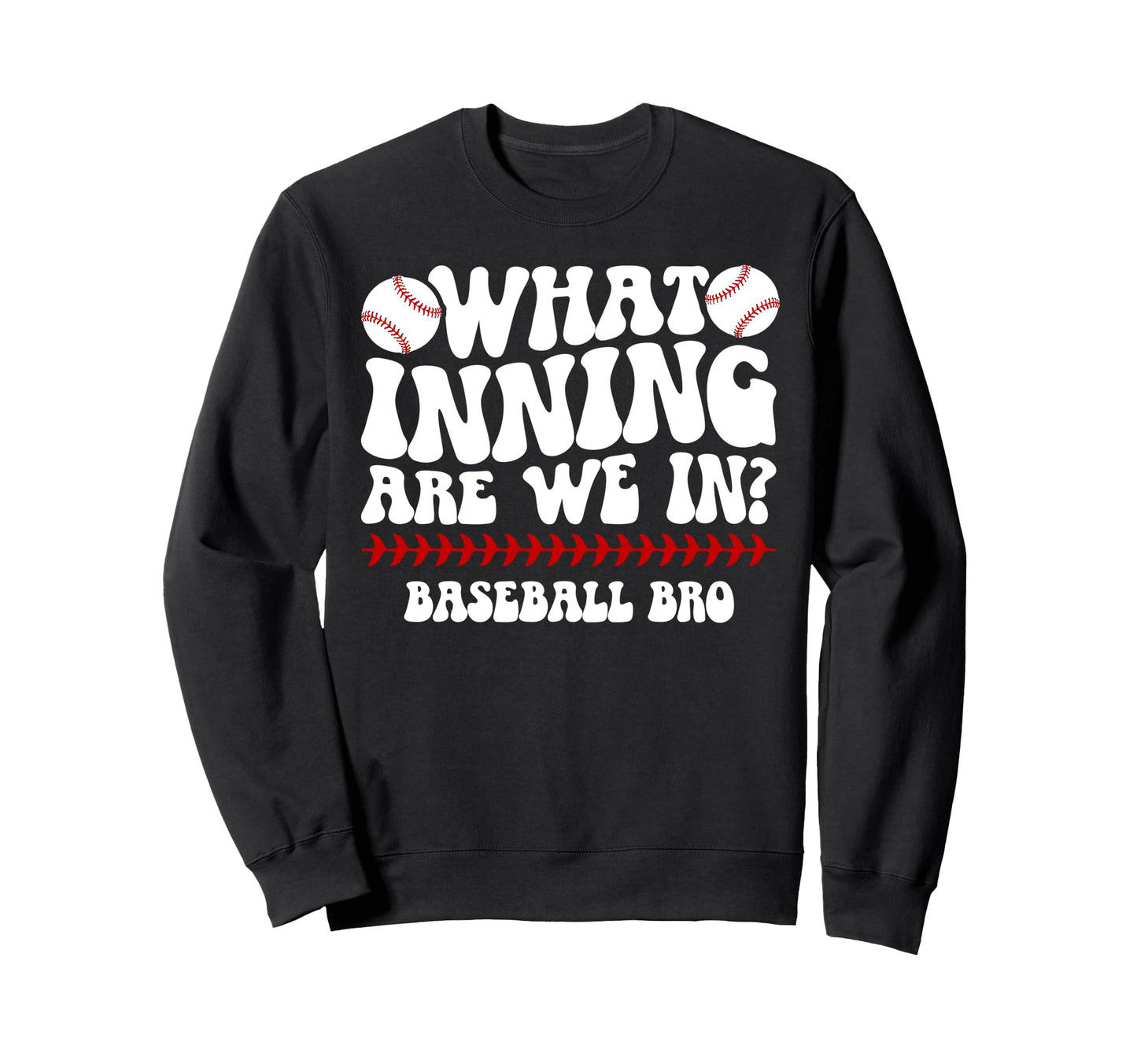 Baseball Brother Baseball Player Sweatshirt - Graphic Print Men Women - T-Shirt, Sweatshirt, Hoodie