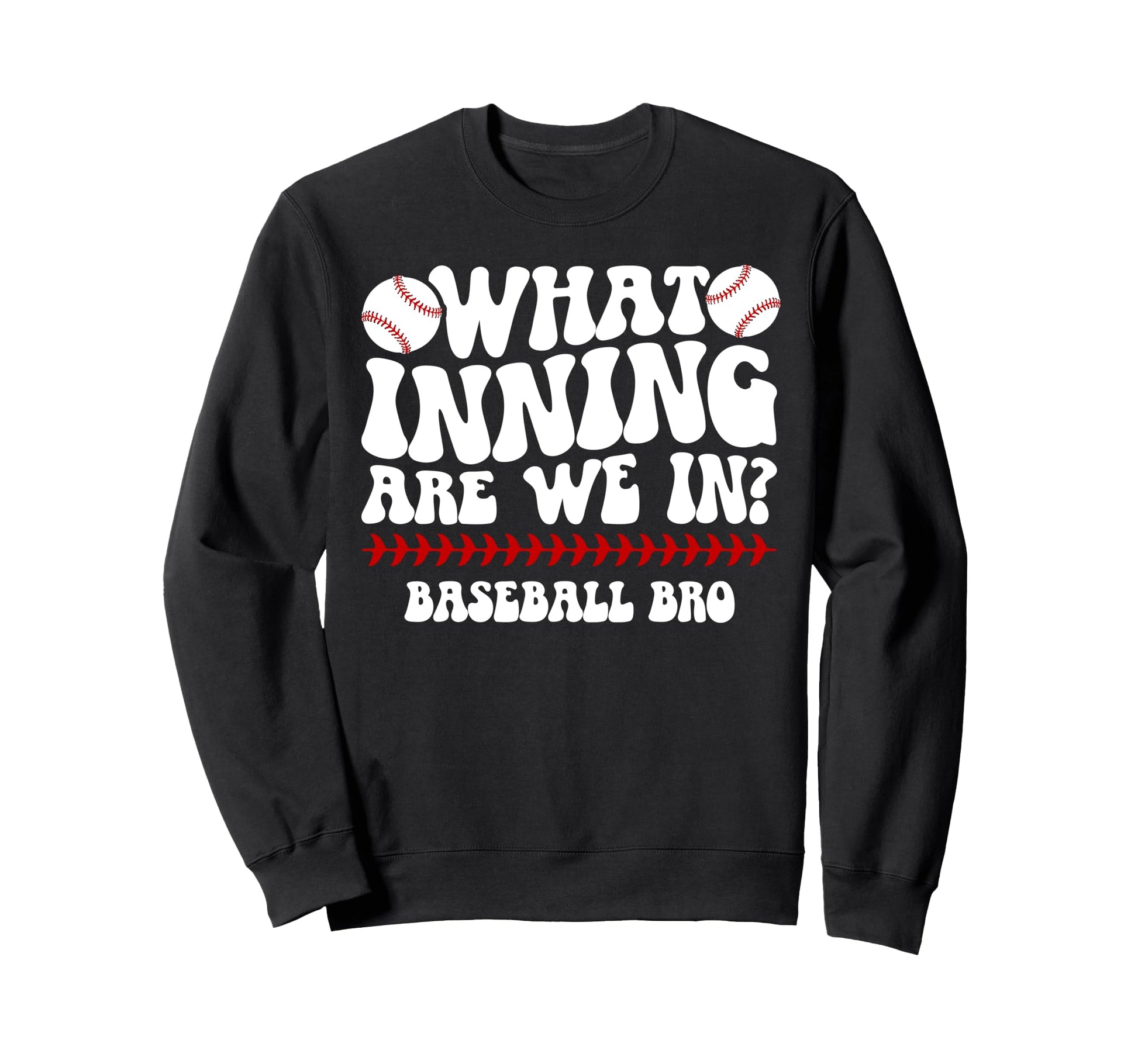 Baseball Brother Baseball Player Sweatshirt - Graphic Print Men Women - T-Shirt, Sweatshirt, Hoodie
