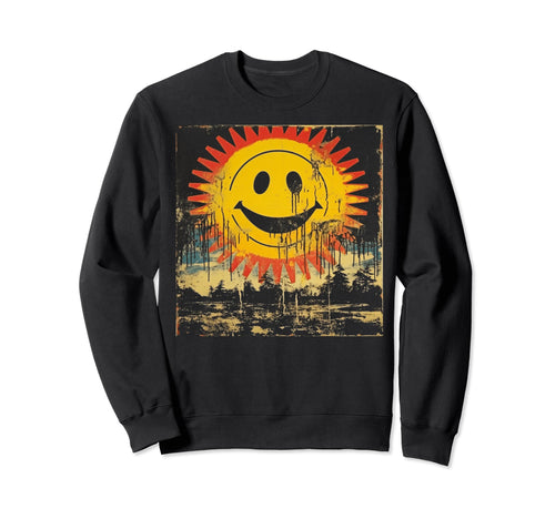 Sun Boho Groovy Sunshine Grunge 20 Sweatshirt - Casual Everyday Wear Unisex - T-Shirt, Sweatshirt, Hoodie