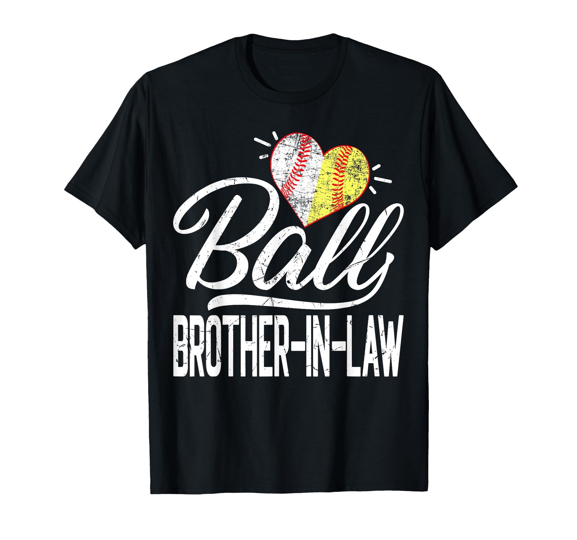 Baseball Lover Ball Heart Baseball T-Shirt - Aesthetic Graphic Men Women - T-Shirt, Sweatshirt, Hoodie