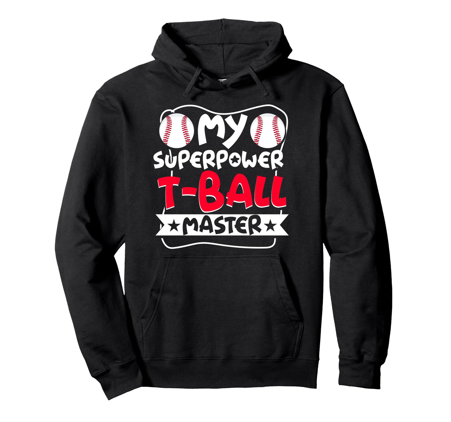 Teeball Mom Grandma Catcher Outfield Hoodie - Fun Novelty Design Men Women - T-Shirt, Sweatshirt, Hoodie