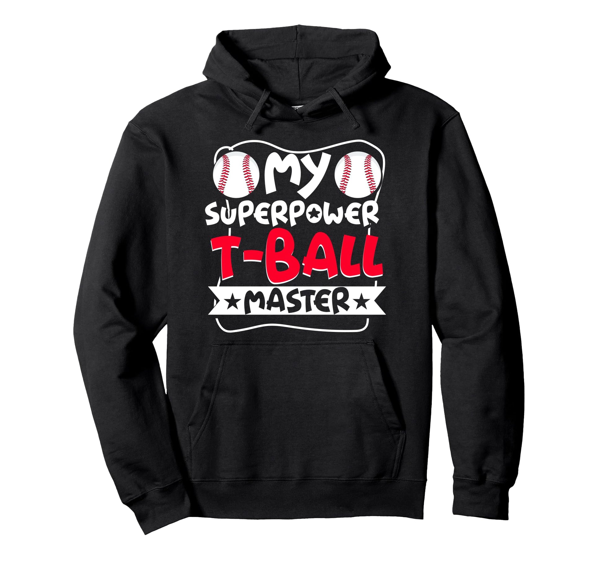 Teeball Mom Grandma Catcher Outfield Hoodie - Fun Novelty Design Men Women - T-Shirt, Sweatshirt, Hoodie