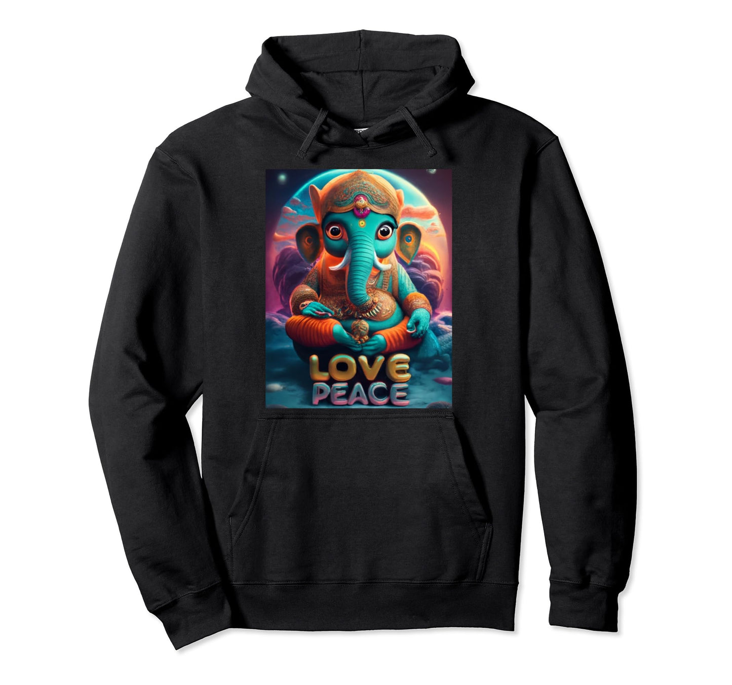 Inspirational Love And Peace Hoodie - Minimalist Print Unisex - T-Shirt, Sweatshirt, Hoodie