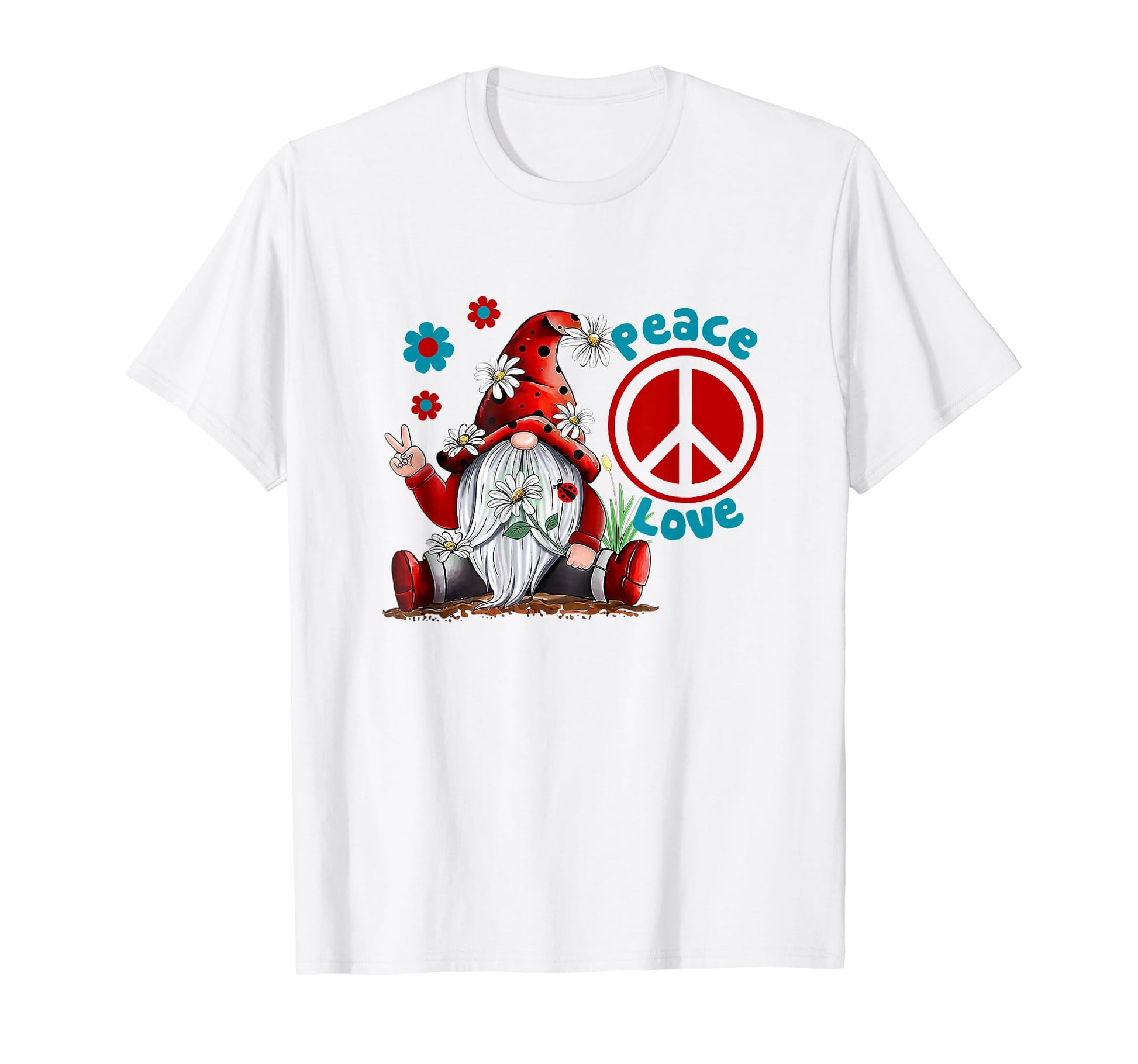 Gnome Hippie Gypsie Soul Free Spirited T-Shirt - Trendy Graphic Unisex - T-Shirt, Sweatshirt, Hoodie