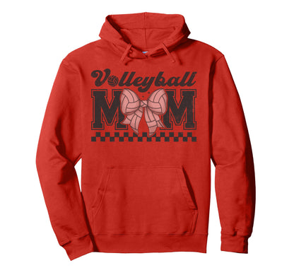 Volleyball Mama Mom Game Day Hoodie - Custom Art Print for Adults - T-Shirt, Sweatshirt, Hoodie