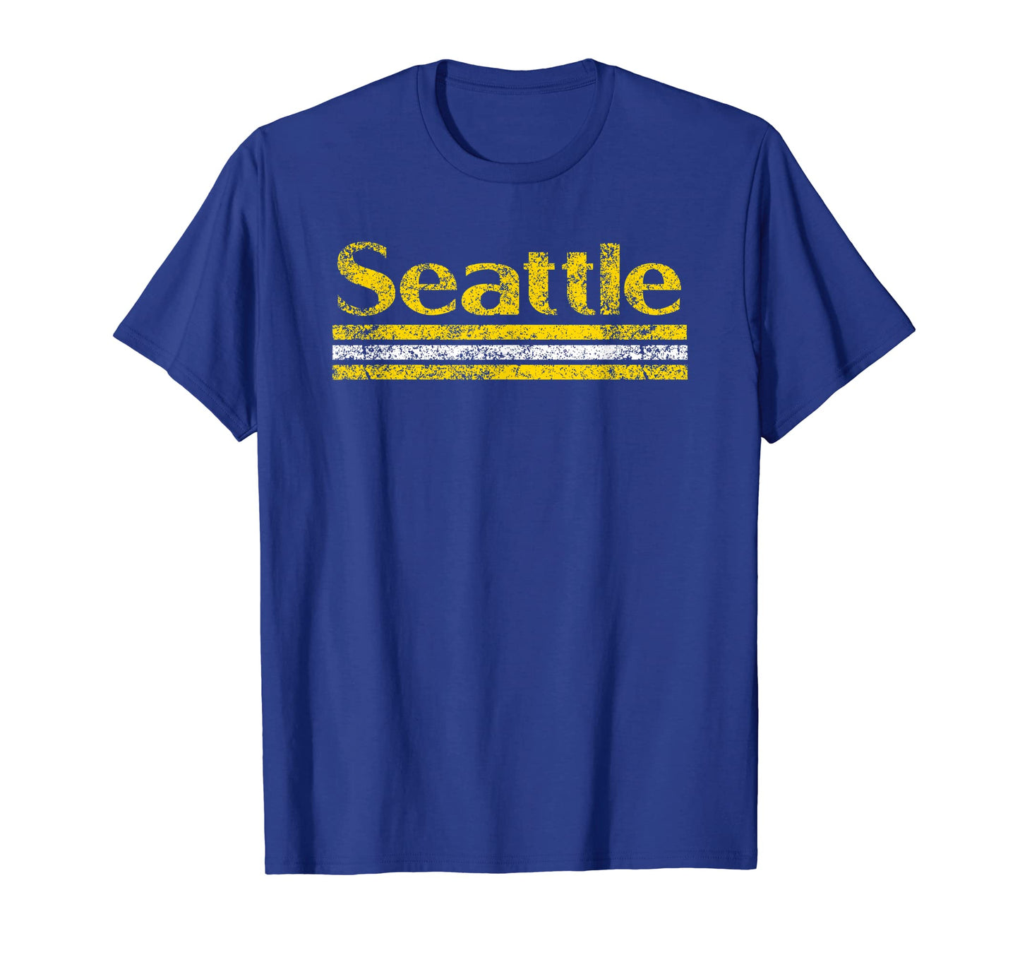 Seattle Washington Weathered Stripe T-Shirt - Unique Graphic Men Women - T-Shirt, Sweatshirt, Hoodie