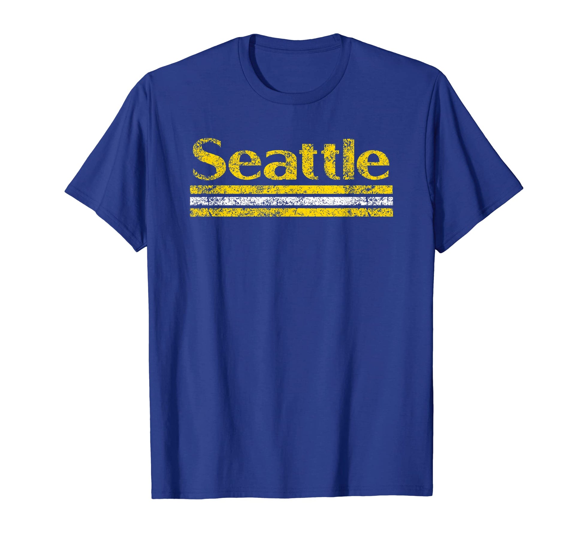 Seattle Washington Weathered Stripe T-Shirt - Unique Graphic Men Women - T-Shirt, Sweatshirt, Hoodie