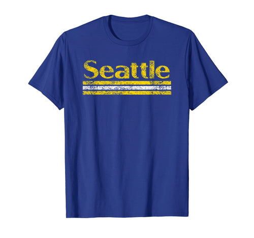 Seattle Washington Weathered Stripe T-Shirt - Unique Graphic Men Women - T-Shirt, Sweatshirt, Hoodie