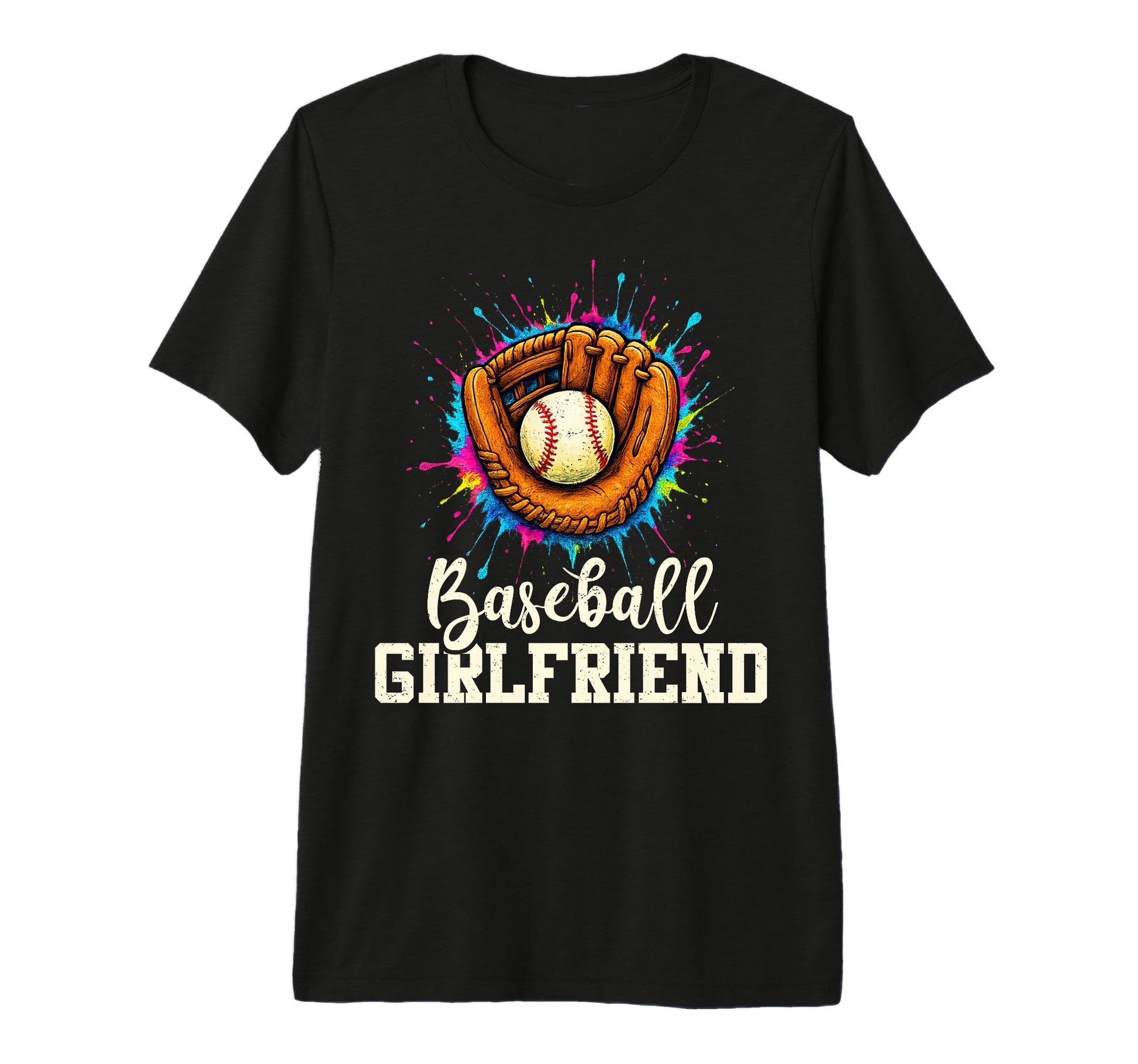 Baseball Girlfriend Baseball Player T-Shirt - Aesthetic Graphic Unisex - T-Shirt, Sweatshirt, Hoodie