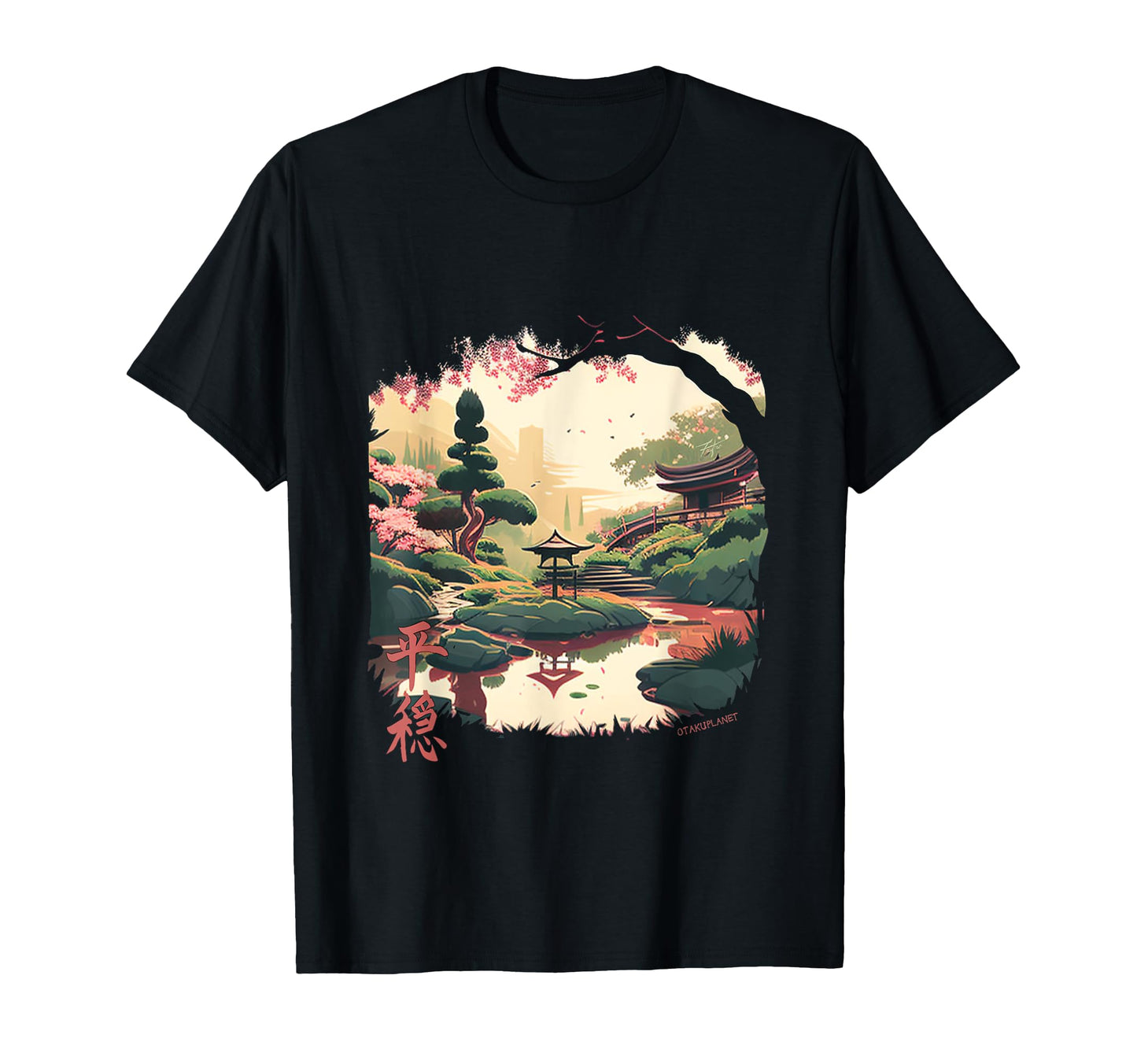 Japanese Garden Aesthetic Soft Grunge T-Shirt - Trendy Graphic Men Women - T-Shirt, Sweatshirt, Hoodie
