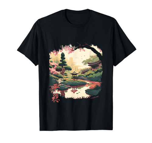 Japanese Garden Aesthetic Soft Grunge T-Shirt - Trendy Graphic Men Women - T-Shirt, Sweatshirt, Hoodie