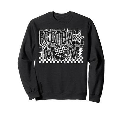 Football Mama Fall Football Mom Sweatshirt - Fun Novelty Design Men Women - T-Shirt, Sweatshirt, Hoodie