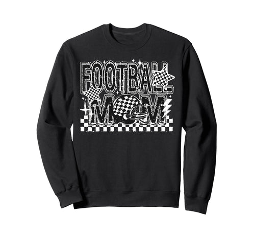 Football Mama Fall Football Mom Sweatshirt - Fun Novelty Design Men Women - T-Shirt, Sweatshirt, Hoodie