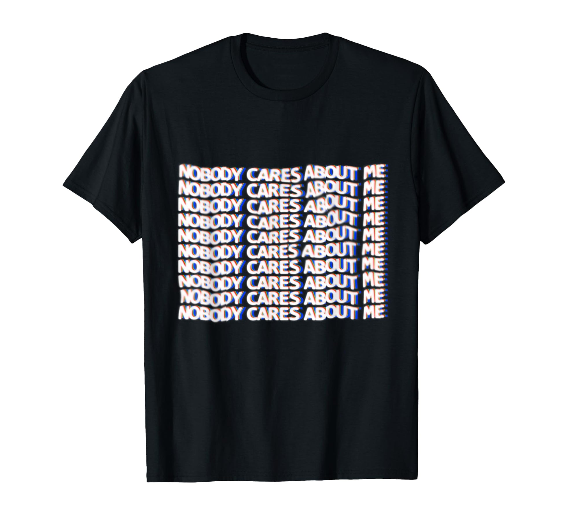 Vaporwave Aesthetic Nobody Cares About T-Shirt - Fun Novelty Design Unisex - T-Shirt, Sweatshirt, Hoodie