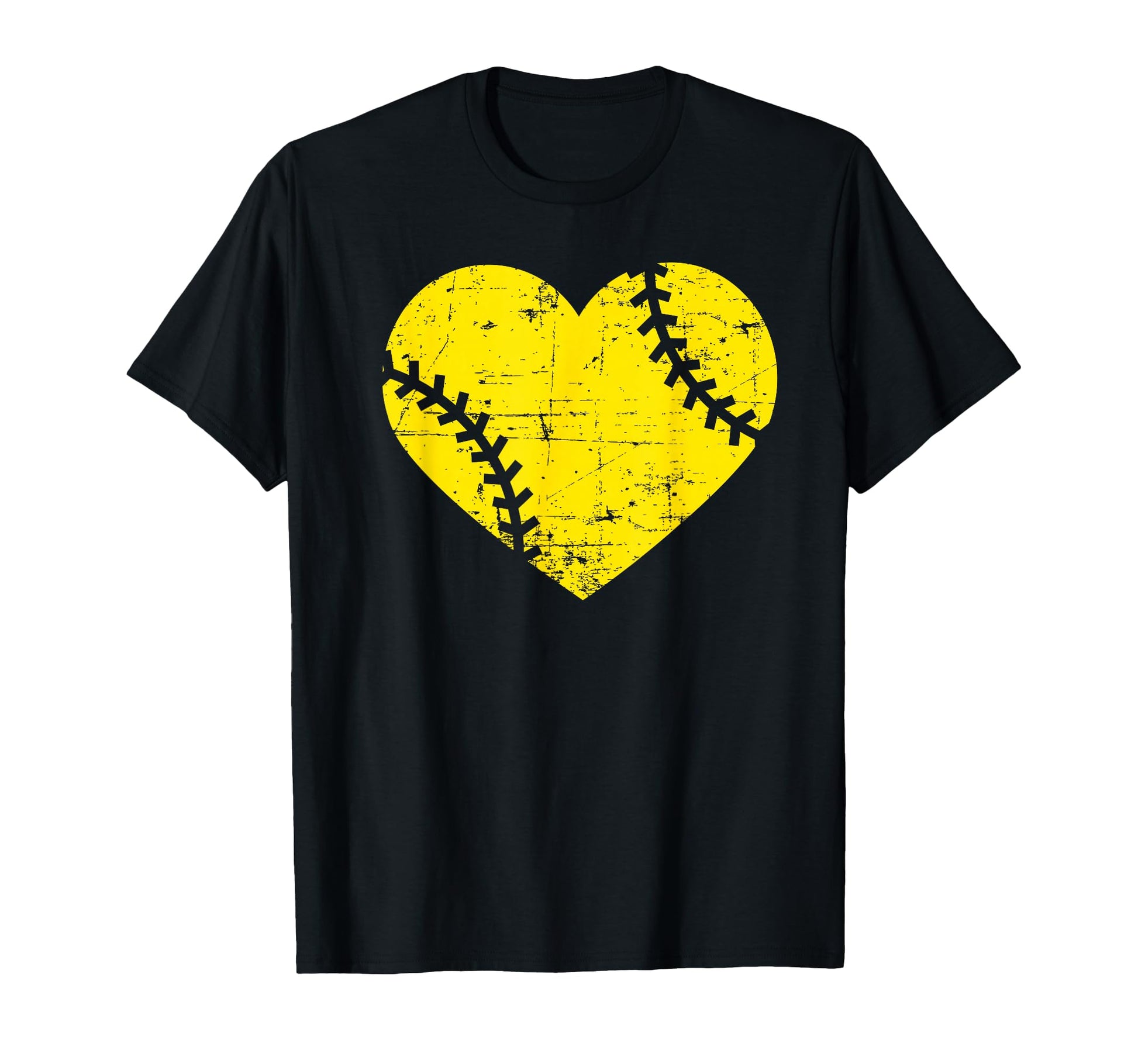 Softball Heart Outfit Mom Game Day T-Shirt - Casual Everyday Wear Men Women - T-Shirt, Sweatshirt, Hoodie