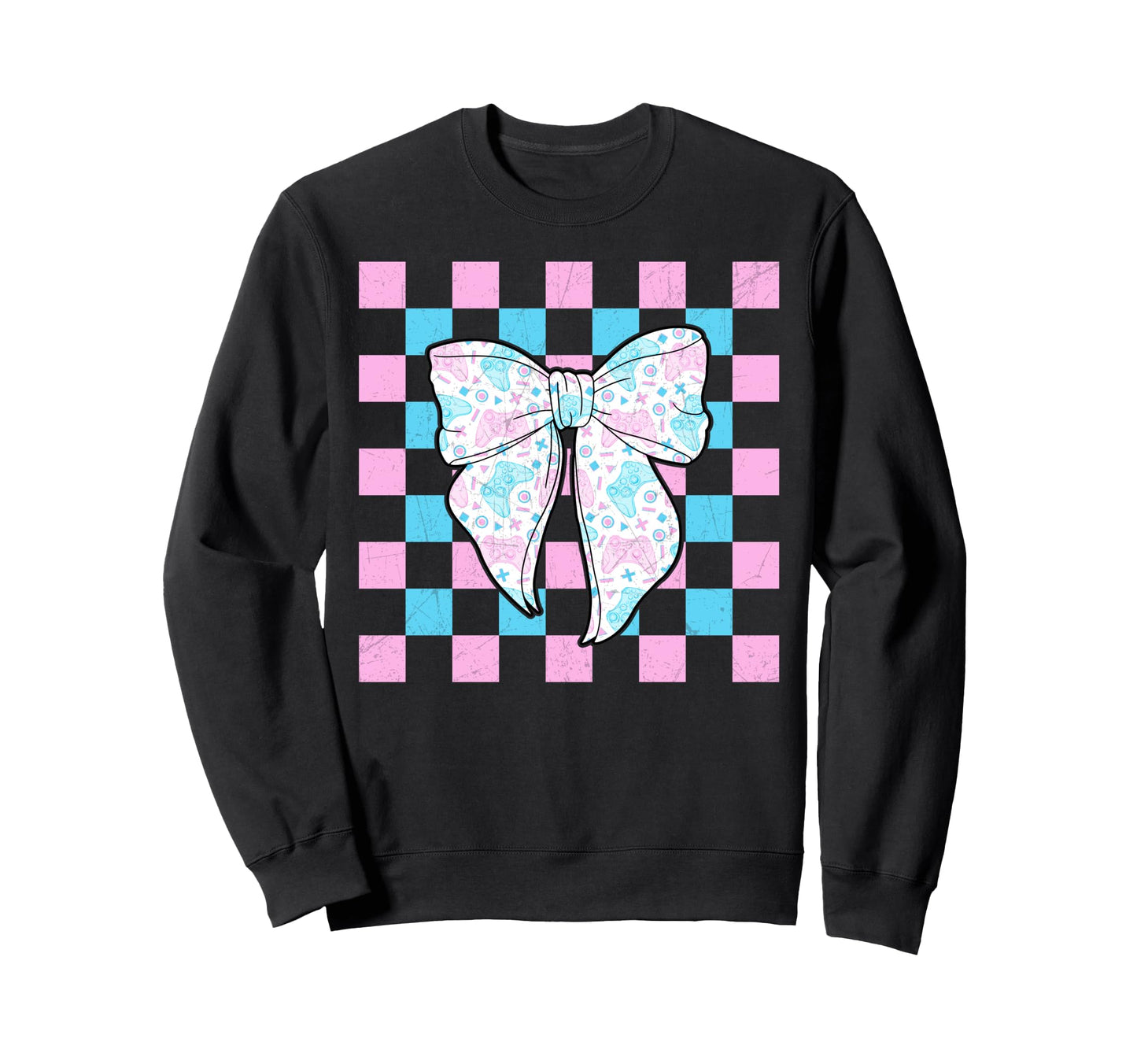 Coquette Bow Gaming Mothers Day Sweatshirt - Fun Novelty Design Unisex - T-Shirt, Sweatshirt, Hoodie