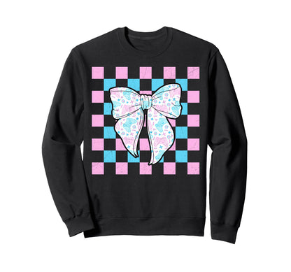 Coquette Bow Gaming Mothers Day Sweatshirt - Fun Novelty Design Unisex - T-Shirt, Sweatshirt, Hoodie