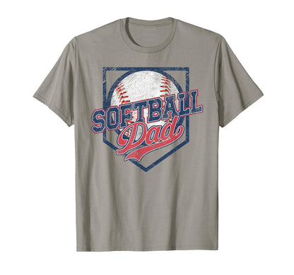 Baseball Dad Baseball Dad Daddy Fathers Day T-Shirt - Unique Graphic Unisex - T-Shirt, Sweatshirt, Hoodie