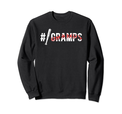 1 Gramps Baseball Gramps Baseball Sweatshirt - Unique Graphic Unisex - T-Shirt, Sweatshirt, Hoodie