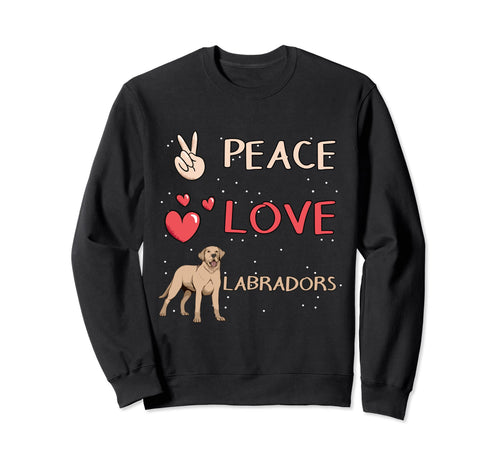 Yellow Labrador Yellow Lab Dog Sweatshirt - Fun Novelty Design Unisex - T-Shirt, Sweatshirt, Hoodie